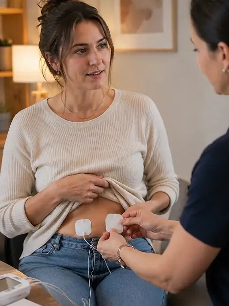 Endométriose : la neurostimulation transcutanée pour soulager les douleurs pelviennes chroniques, accompagnement personnalisé.